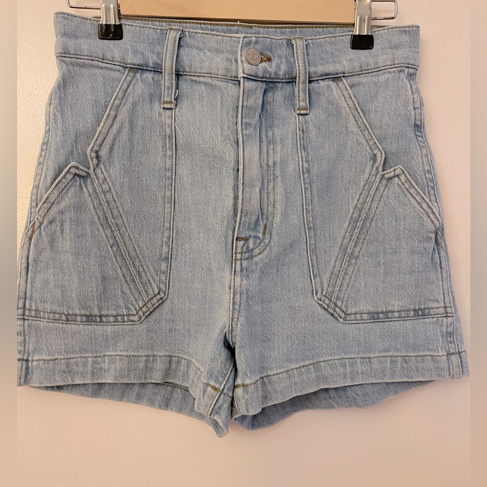 Madewell high rise shorts